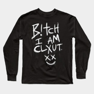 BAD AMY ''I AM CLXUT'' Long Sleeve T-Shirt